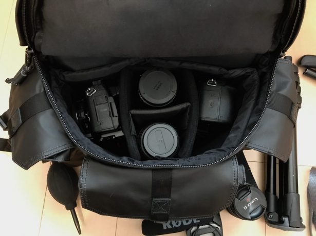 Alpha Pro Camera Bag内容