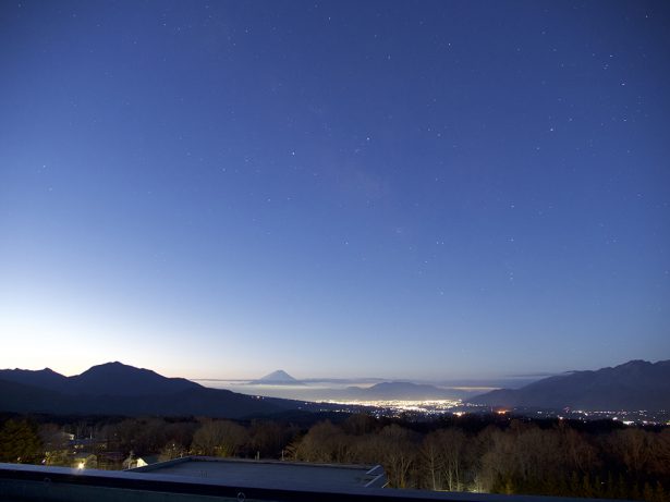 八ヶ岳夜景