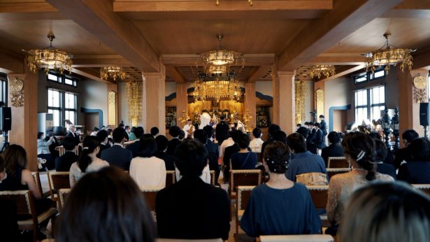 東郷寺にて挙式